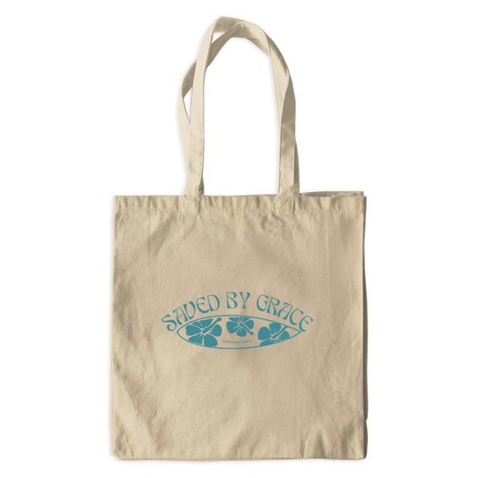 Saved By Grace Tote Bag