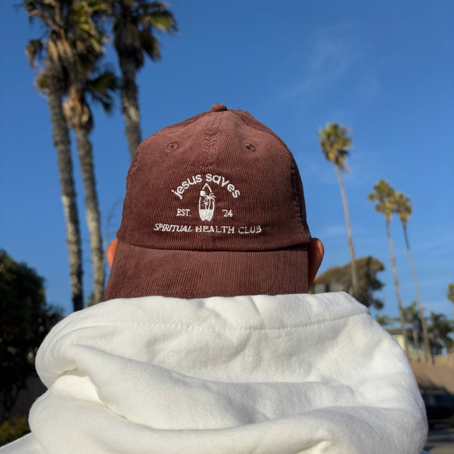 Jesus Saves Corduroy Hat