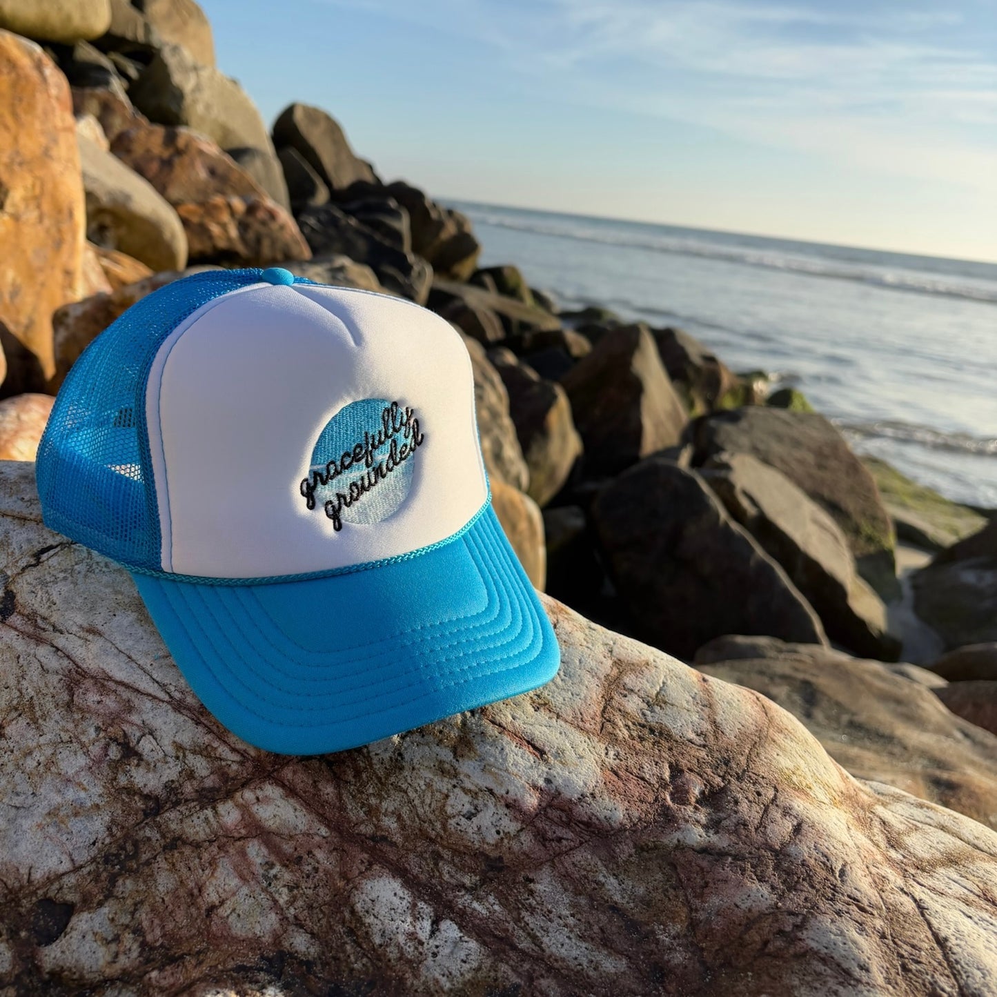 Gracefully Grounded Trucker Hat