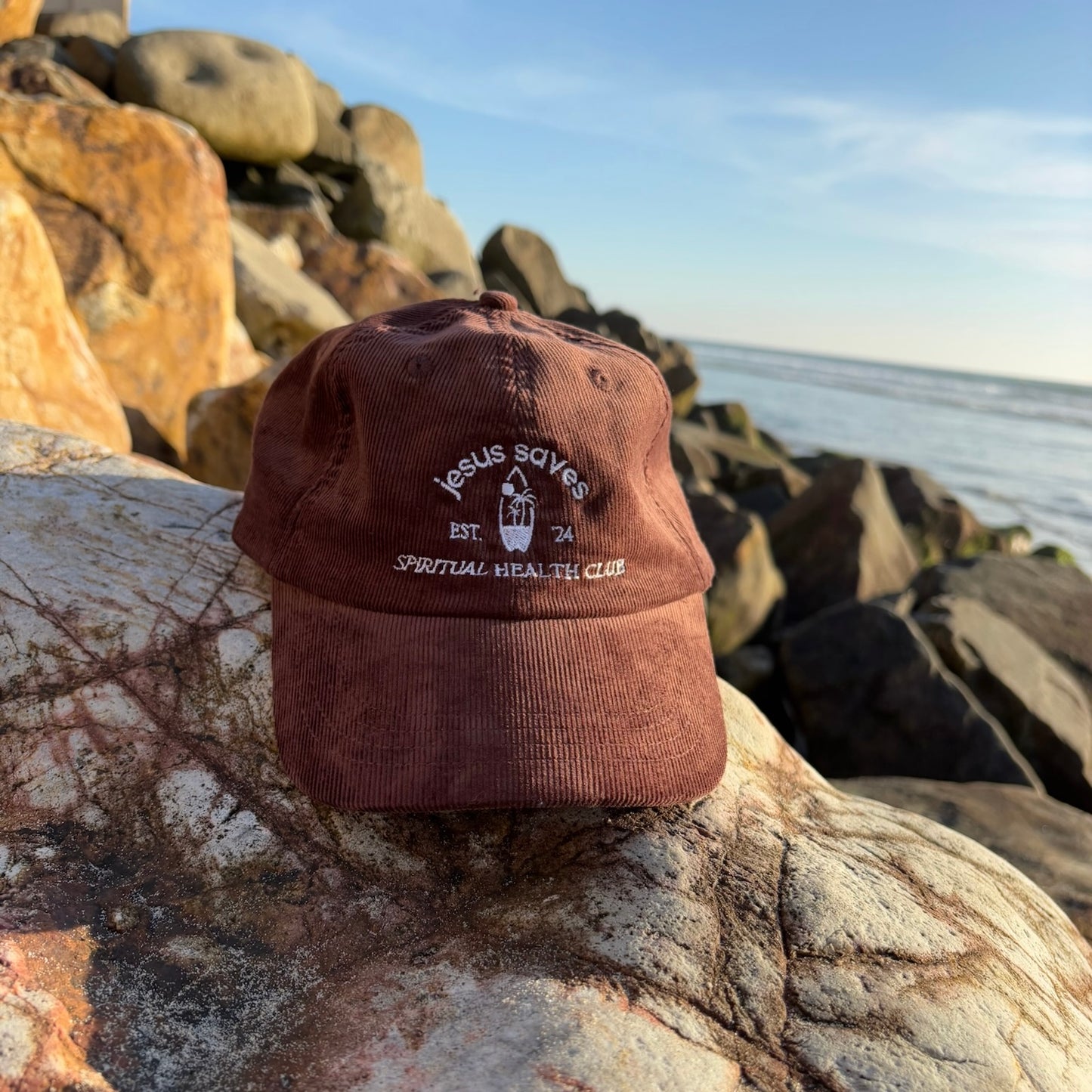 Jesus Saves Corduroy Hat