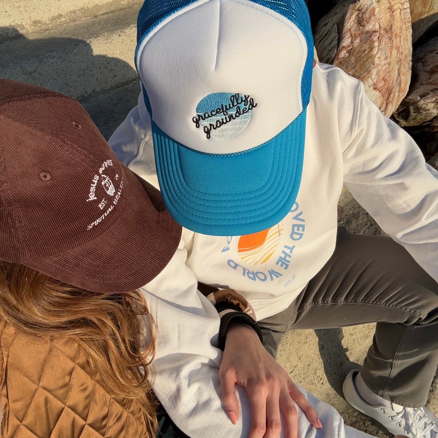 Gracefully Grounded Trucker Hat