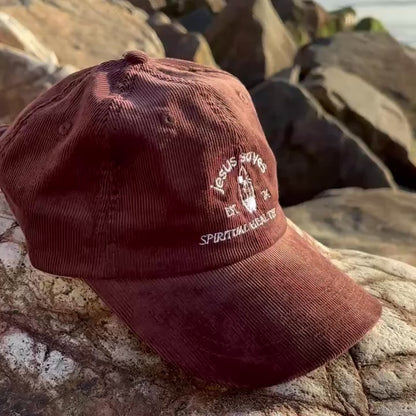 Jesus Saves Corduroy Hat